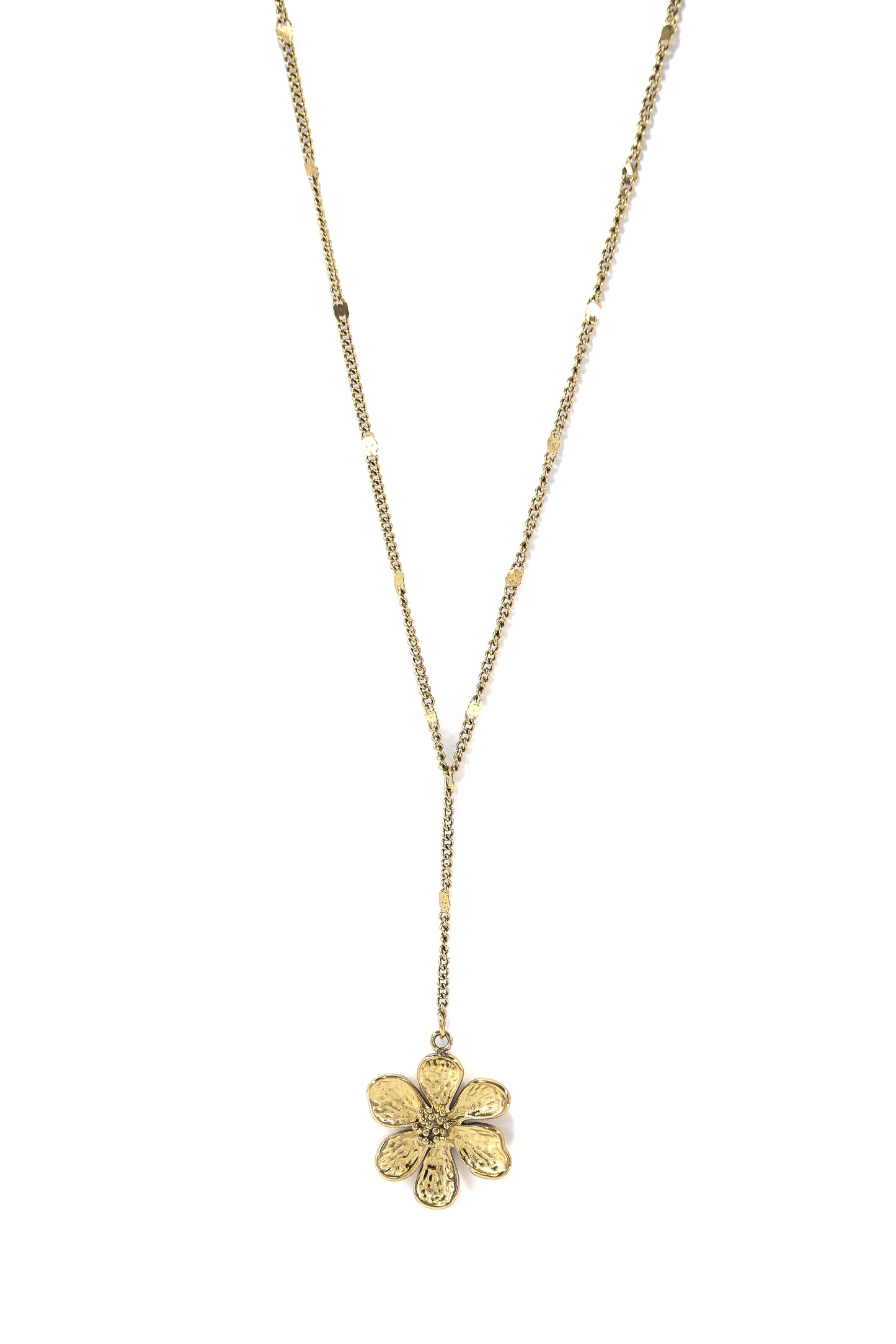 Golden Flower Necklace