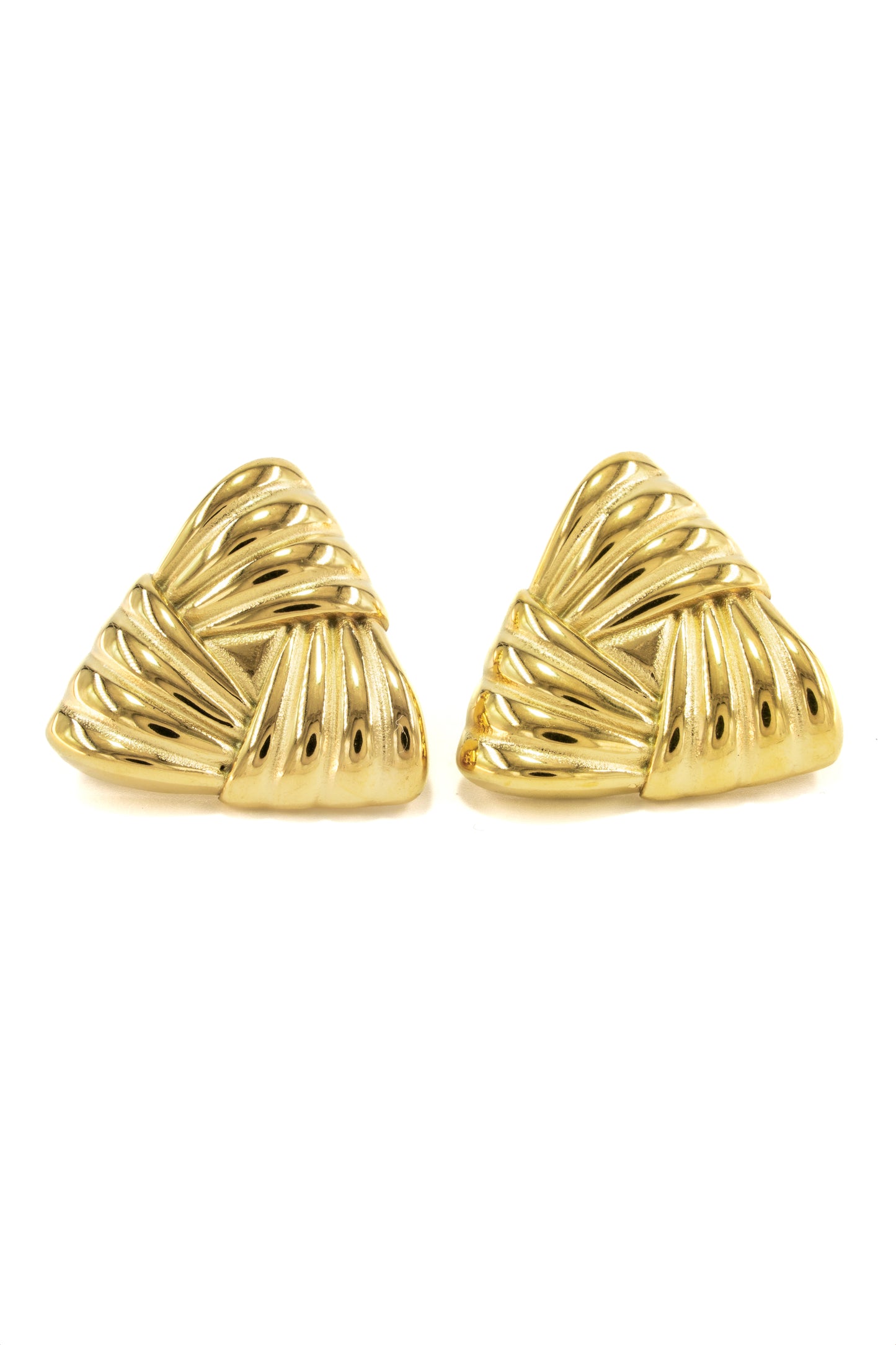 Vintage Triangle Earrings