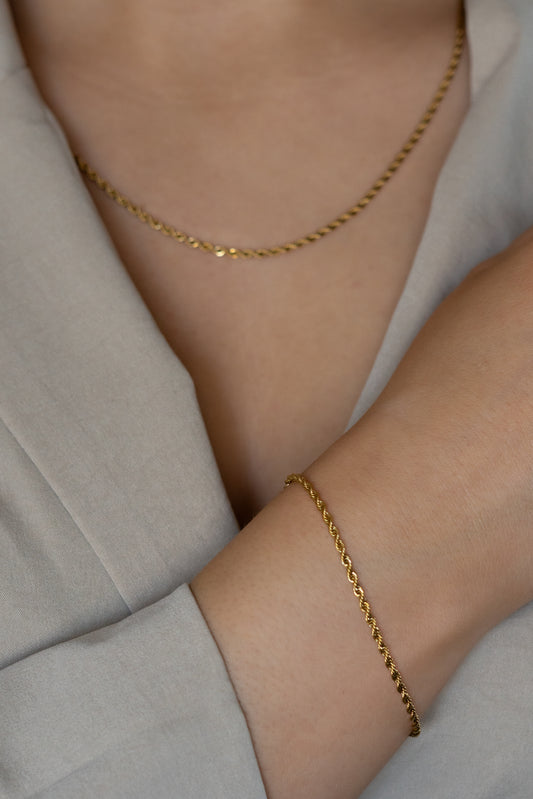Fine Braided Bracelet