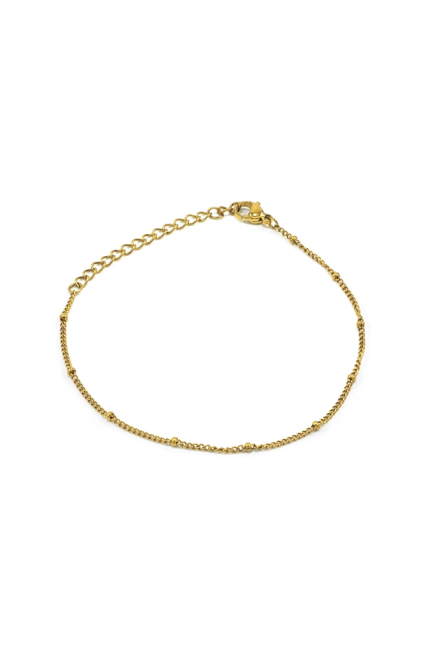 Golden Fine Dot Bracelet