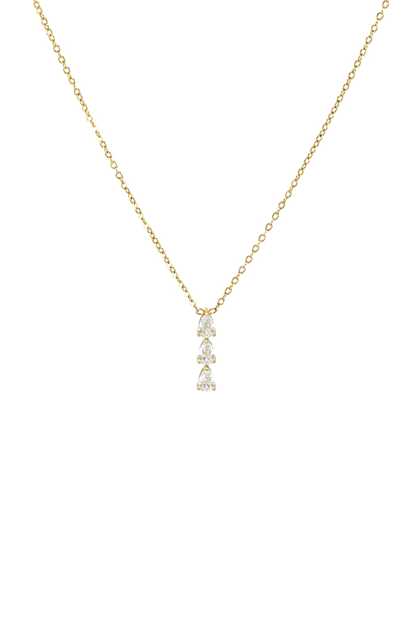 Diamond Drop Necklace