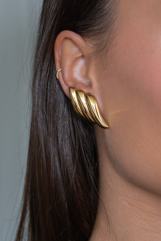 Golden Wings Earrings