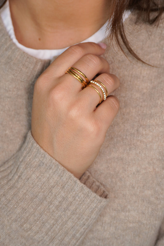 Triple Gold Ring