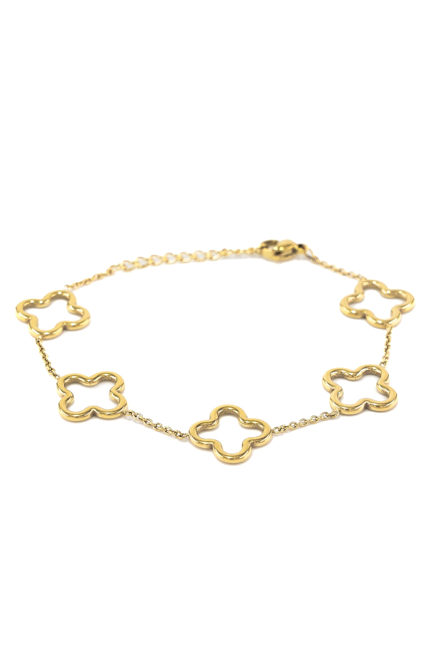 Golden Clover Bracelet