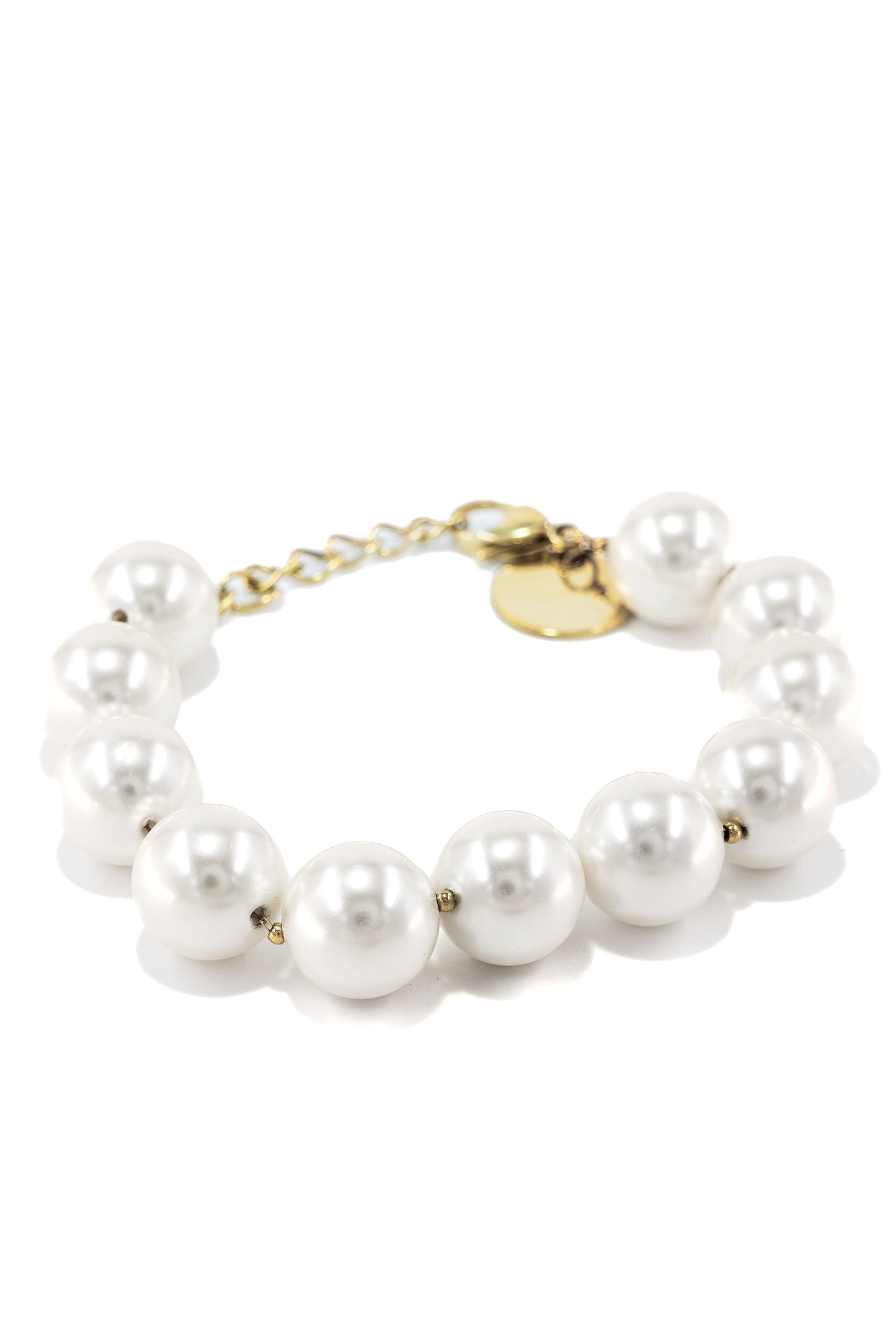 Big pearls bracelet
