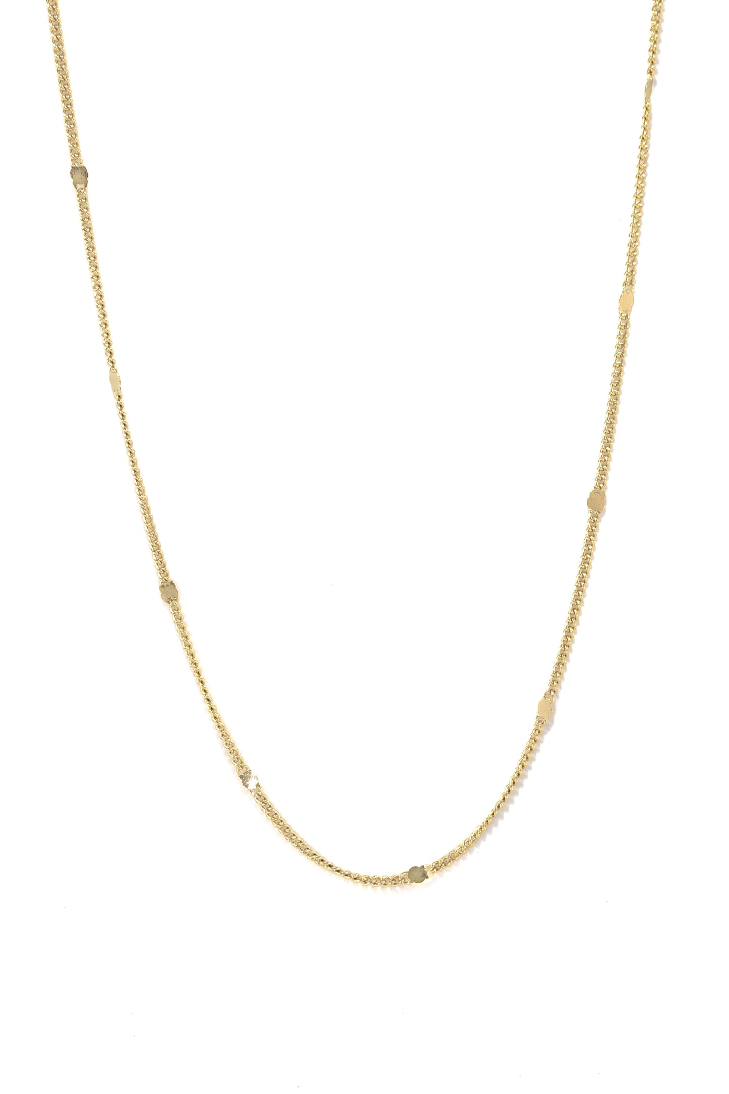 Golden Pattern Necklace