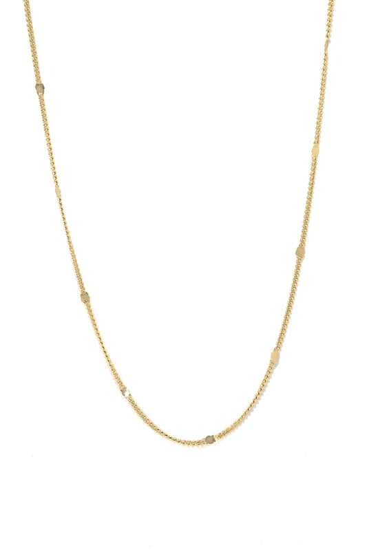 Golden Pattern Necklace