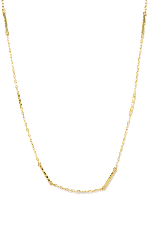 Golden Stripes Necklace