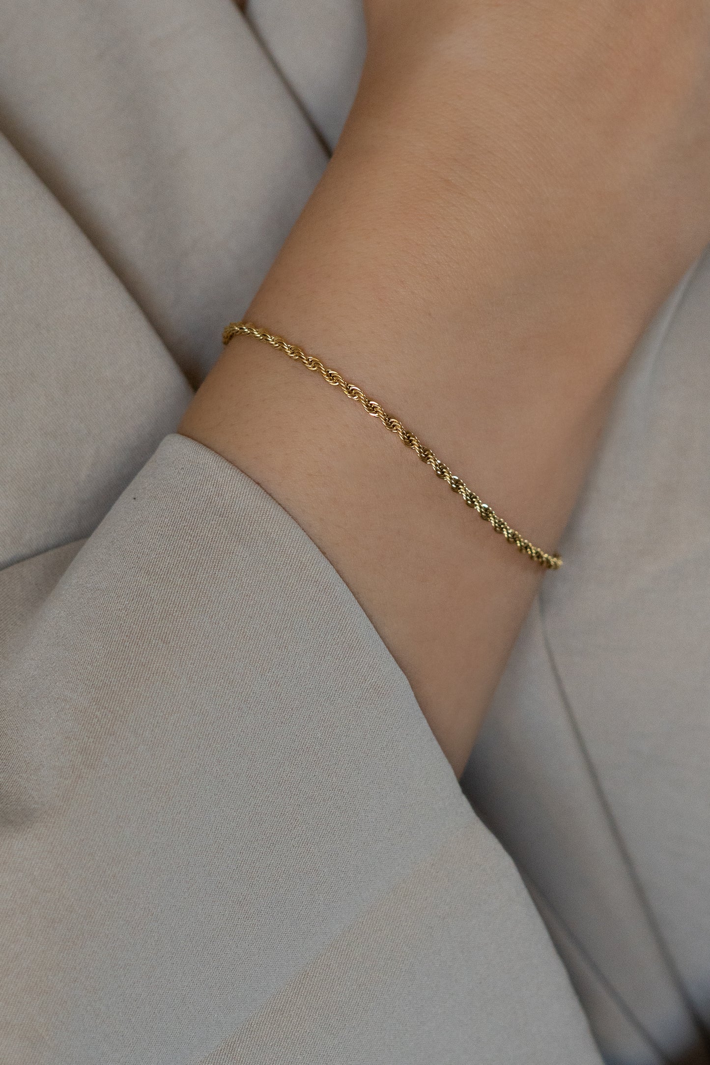 Fine Braided Bracelet