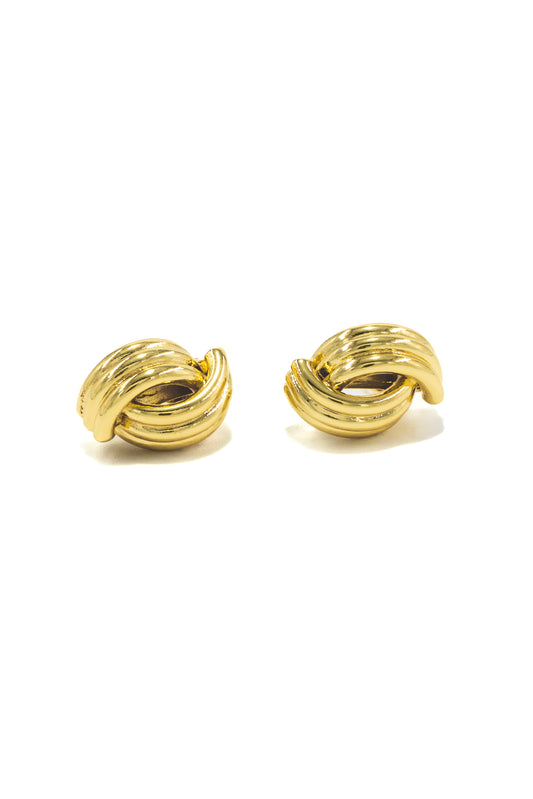 Golden Bow Earrings