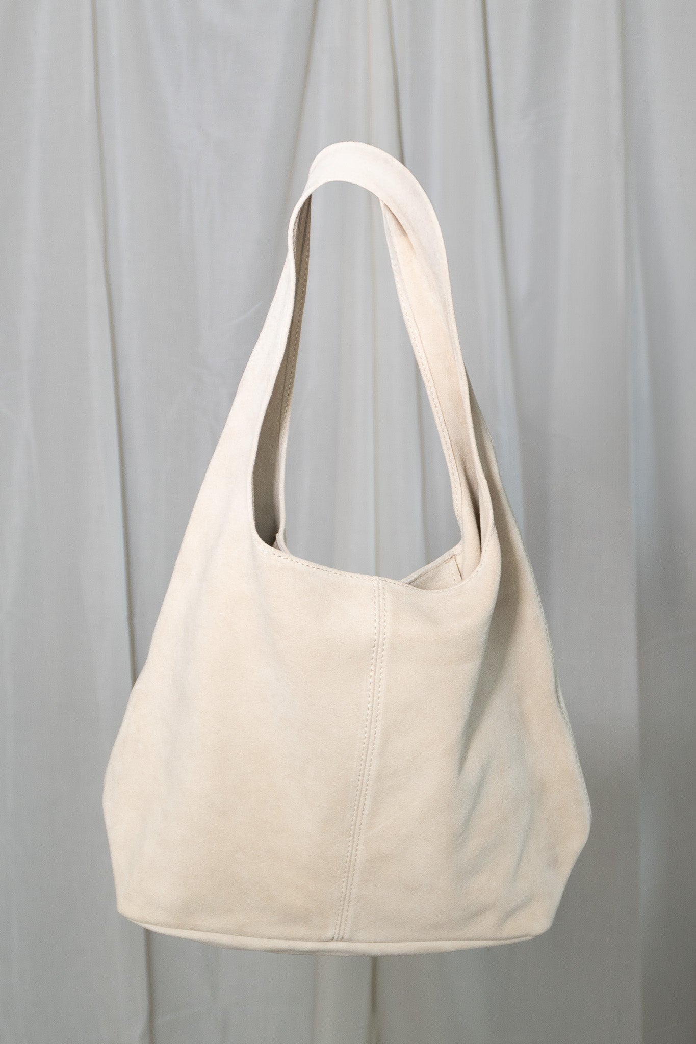 Siena Suede Bag Beige