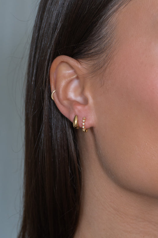 Checked Hoops